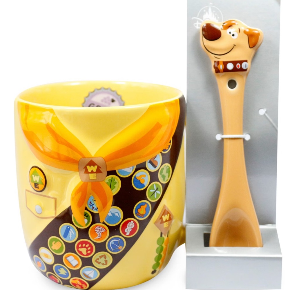 💛 DISNEY- Up Mug with Spoon